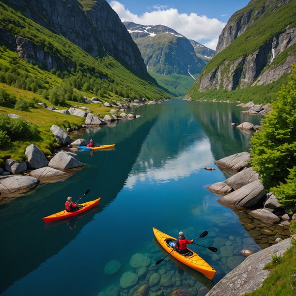 Comment trouver une location de vacances en Norvège avec des ateliers de photographie et des excursions en kayak?